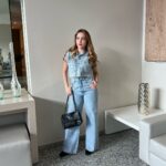 Calça Flare Orversize