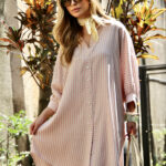 Chemise Amplo Listrado