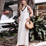 Vestido Regata Listrado