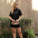 Conjunto de camisa e shorts 