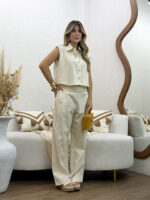 Conjunto de colete e calça - Imagem 5