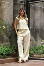 Conjunto de colete e calça