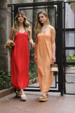 Vestido Midi Decote V - Imagem 4