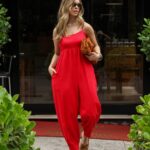 Macacão Linho Alças Finas