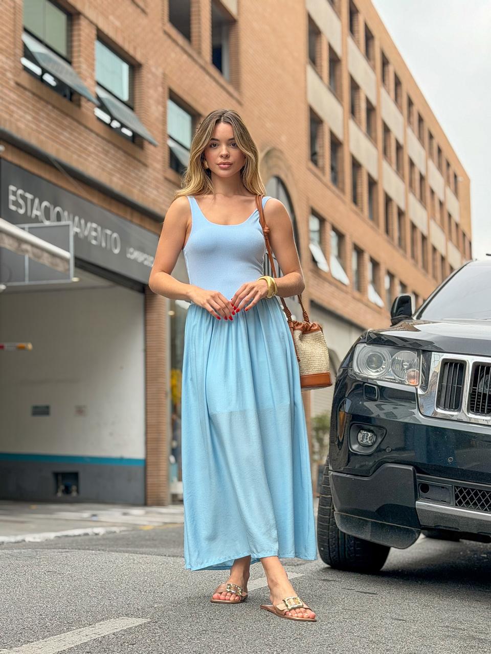 WhatsApp Image 2025-12-22 at 08.17.46 (1) Vestido Fluido de Malha - Imagem 1