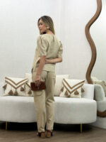 Conjunto Blusa e Calça em Linho - Imagem 10