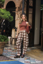 Calça Balloon Xadrez - Imagem 7