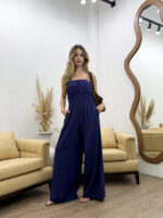 Macacão com Drapeado - Imagem 3