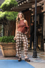 Calça Balloon Xadrez - Imagem 5