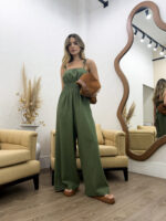 Macacão com Drapeado - Imagem 7