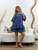 Vestido c/ Babado