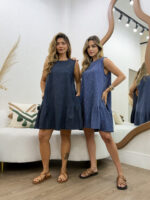 Vestido Curto Listrado - Imagem 7