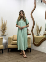 Vestido Maria Amélia em Linho Resort - Imagem 4