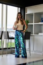 Calça Bordada Escama - Imagem 5