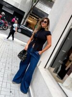 Blusa de Malha com Botões - Imagem 7