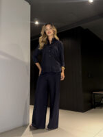 Conjunto Camisa e Calça Pantalona em Linho - Imagem 8