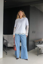 Conjunto T-shirts e Blusa de renda - Imagem 10