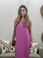 Vestido Midi com fenda - Imagem 4
