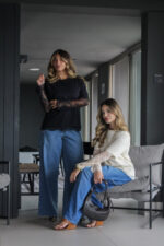 Conjunto T-shirts e Blusa de renda - Imagem 4