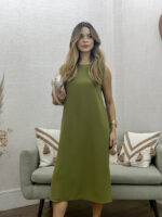 Vestido Midi com fenda - Imagem 10