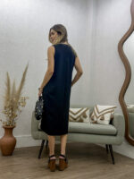 Vestido Midi com fenda - Imagem 13