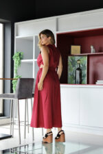 Vestido em Linho com Recorte - Imagem 3