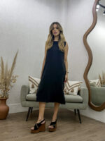 Vestido Midi com fenda - Imagem 15
