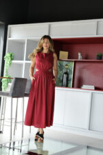 Vestido em Linho com Recorte - Imagem 5