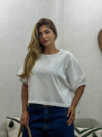 Blusa com Amarração na Manga - Imagem 6