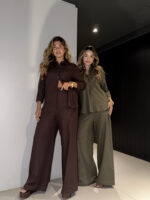 Conjunto Camisa e Calça Pantalona em Linho - Imagem 12