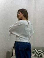 Blusa com Amarração na Manga - Imagem 7