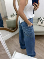 Calça com Strass no Bolso - Imagem 3