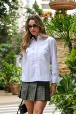 Saia Colegial Plissada - Imagem 6