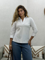 Camisa Polo Enviesada - Imagem 2