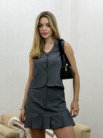 Conjunto Colete e Shorts Saia - Imagem 9