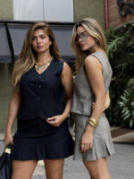 Conjunto Colete e Shorts Saia - Imagem 3