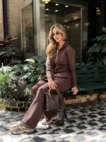 Conjunto Moletom Blusa com capuz e calça - Imagem 9