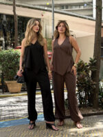 Conjunto Regata Traspassada e Calça - Imagem 13