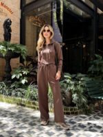 Conjunto Moletom Blusa com capuz e calça - Imagem 8