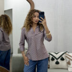 Camisa Polo Enviesada