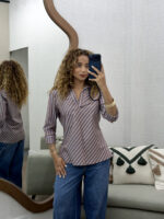 Camisa Polo Enviesada