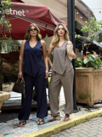 Conjunto Regata Traspassada e Calça - Imagem 4