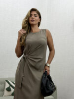 Vestido Midi com Amarração - Imagem 5