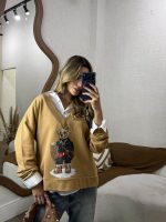 Moletom Bear Decote V - Imagem 8