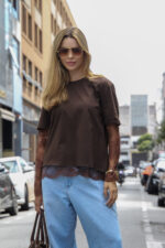 Conjunto T-shirts e Blusa de renda - Imagem 17