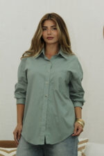 Camisa Tricoline Ampla