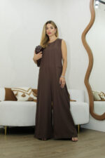 Macacão Pantalona em Linho - Imagem 8