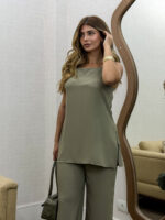 Conjunto Regata longa e Calça com elástico no cos. - Imagem 9