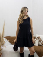 Vestido em Linho Irregular - Imagem 6