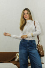 Blusa de renda Manga Longa - Imagem 6